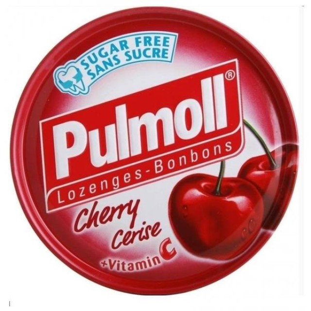 PULMOLL Καραμέλες με Κεράσι & Βιταμίνη C, 45gr