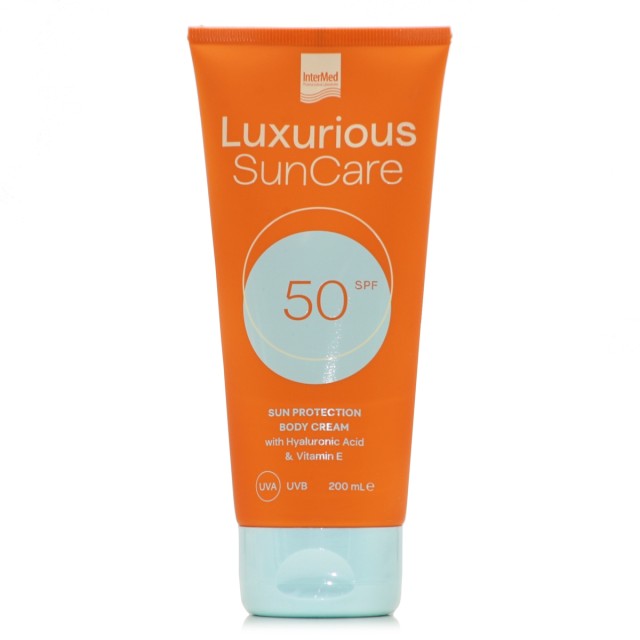 Luxurius Sun Screen Body Cream Spf 50 200ml