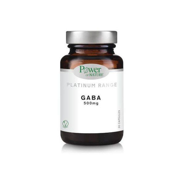 Power Of Nature Platinum Range GABA 500mg 30 κάψουλες