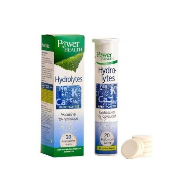 Power Health Hydrolytes Συνδυασμός ηλεκτρολυτών, 20 αναβρ. δισκία