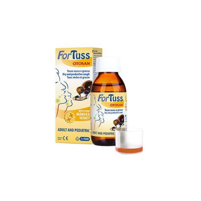 Otosan Fortuss Σιροπι για τον Βηχα με Μελι Μανουκα, 180gr