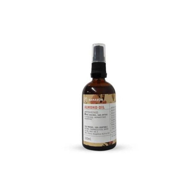 Kanavos Almond Oil Αμυγδαλέλαιο, 100ml