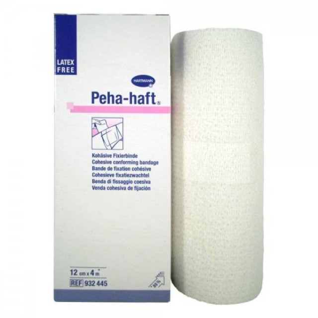 HARTMANN Peha-haft Αυτοκόλλητος Στερεωτικός Επίδεσμος (12cm x 4m)