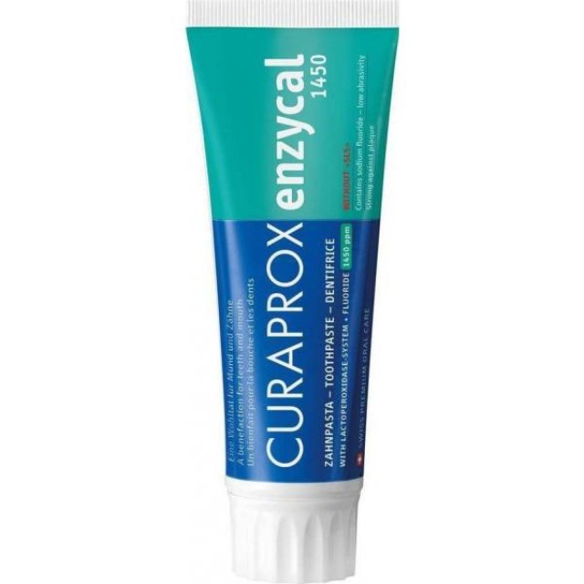 Curaprox Enzycal 1450ppm Οδοντόκρεμα Χωρίς SLS, 75ml