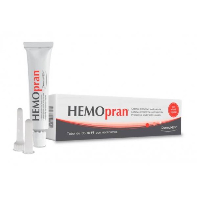 Dermoxen Hemopran Protective Endorectal Cream Προστατευτική Κρέμα για την ανακούφιση από ερεθισμούς στην περιοχή του πρωκτού & τ