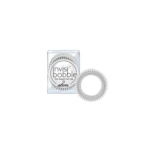 Invisibobble Slim Λαστιχάκια Μαλλιών Chrome Sweet Chrome 3Τμχ
