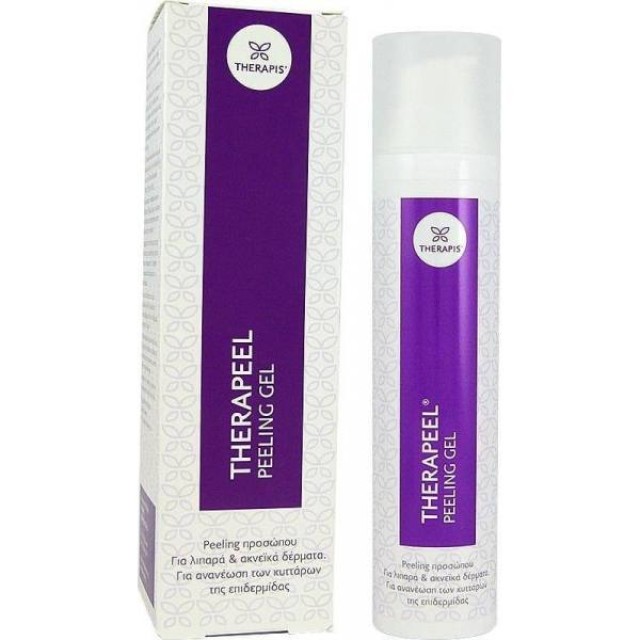 Therapis Therapeel Peeling Gel Απολεπιστικό Προσώπου για λιπαρά & ακνεϊκά δέρματα, 100ml