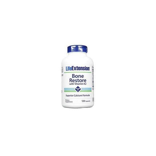 LIFE EXTENSION Bone Restore With Vit.k-2 120caps