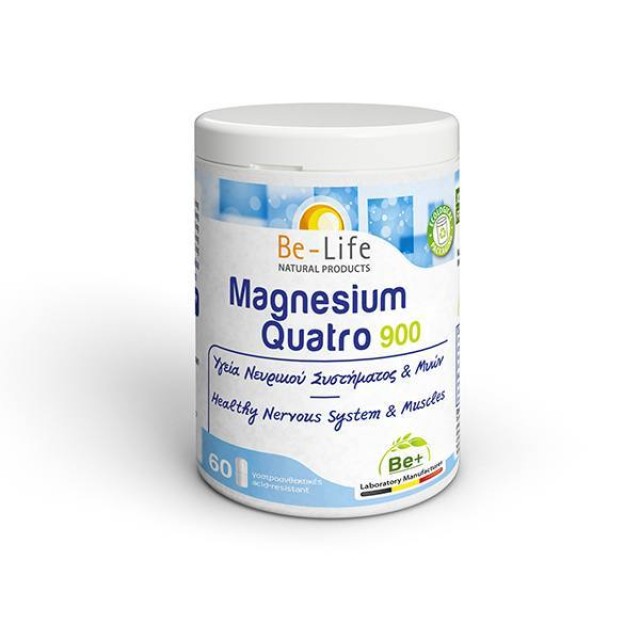 Be-Life Magnesium Quatro 900, 60 Caps
