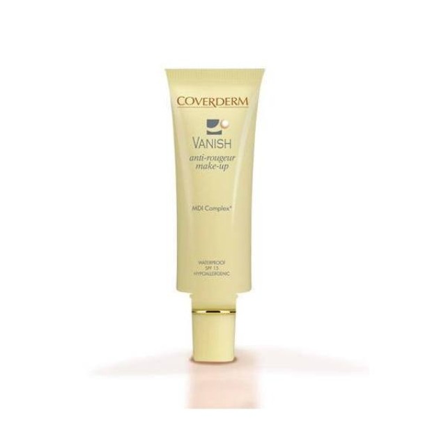 Coverderm Vanish Αδιάβροχο Make Up SPF 15, n.3, 30ml