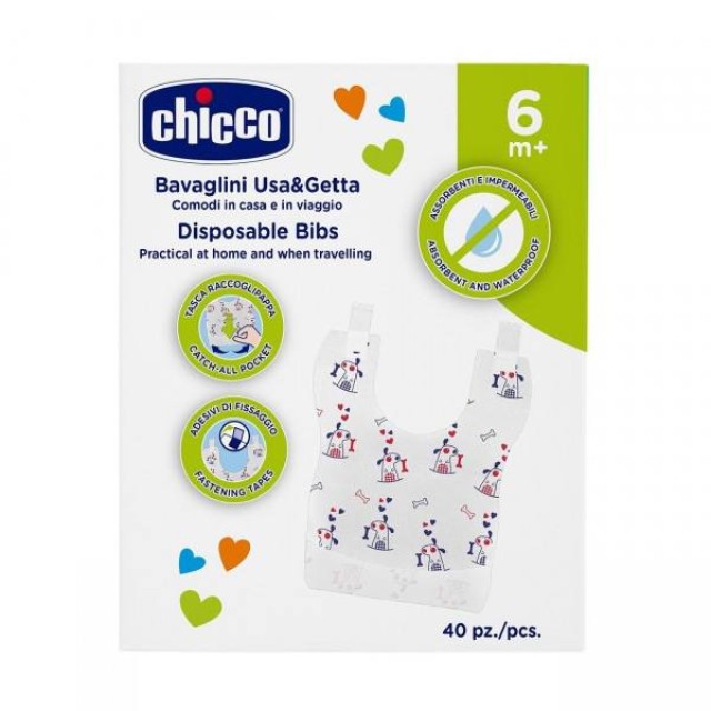 Chicco Σαλιάρα Μιας Χρήσης 36τμχ