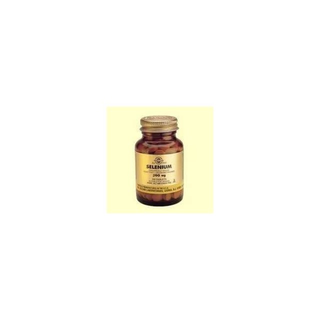 SOLGAR Selenium 200μg Tabs 50s