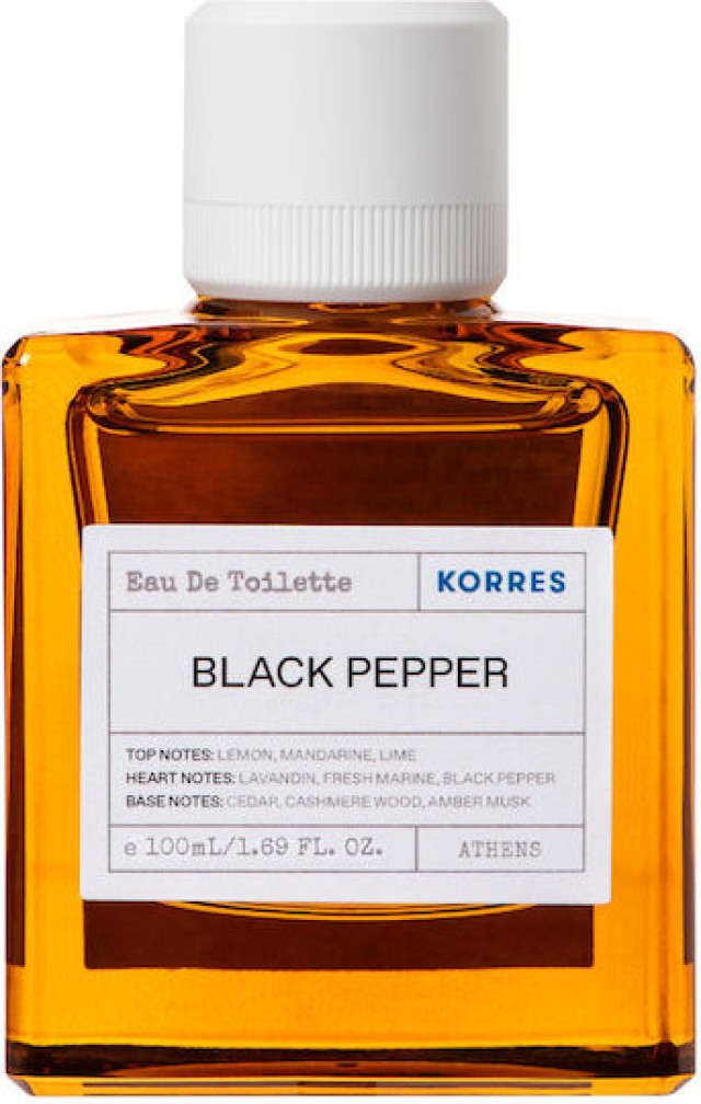 KORRES BLACK PEPPER EDT 100ML