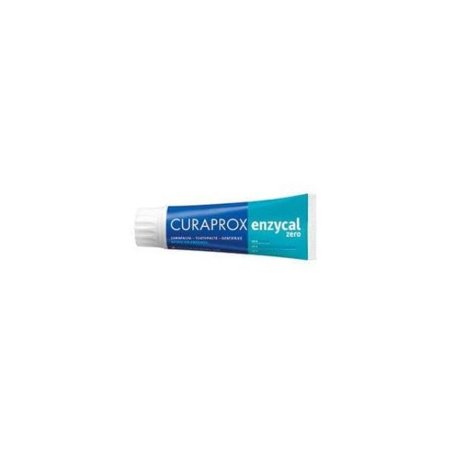 Curaprox Enzycal Zero Οδοντόκρεμα Κατάλληλη για Ομοιοπαθητική, 75 ml