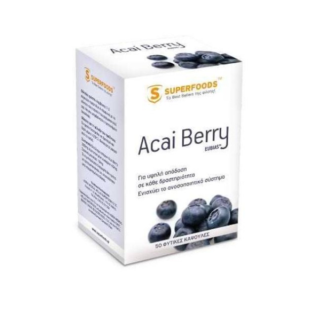 SUPERFOODS Acai Berry Eubias™ 50caps