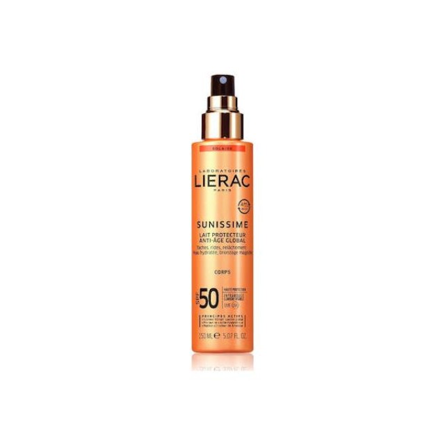 Lierac Sunissime Anti-Aging Global Milk SPF50 150ml