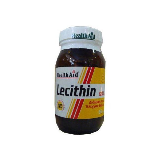 HEALTH AID Super Lecithin 1200mg (Unbleached) - 50 Capsules