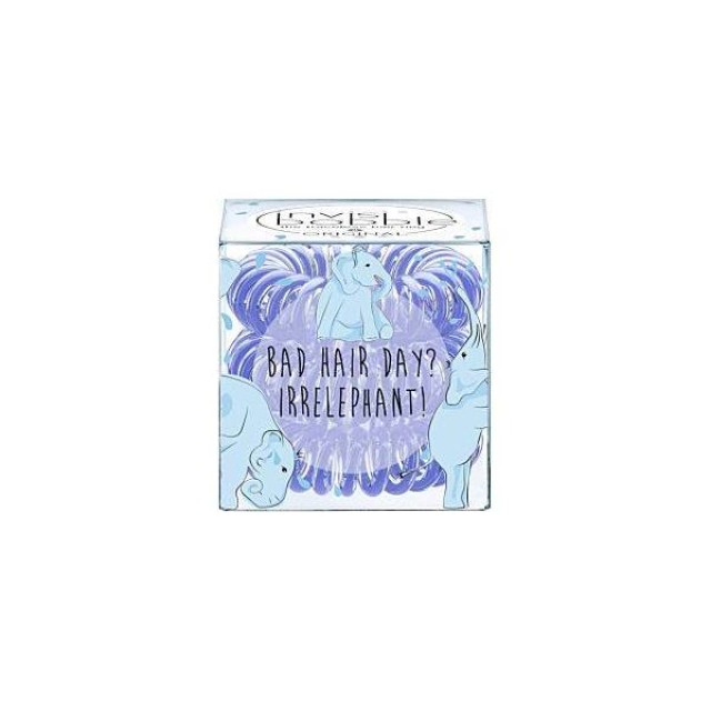 Invisibobble Λαστιχάκια Μαλλιών Original Circus Collection Irrelephant (Levant) 3τμχ