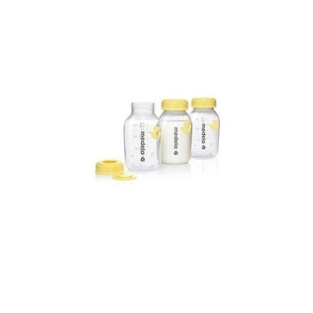 MEDELA Μπιμπερό Με Πώμα Σετ 3 Τεμαχίων 150ml