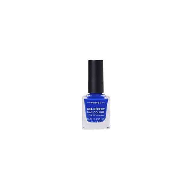 KORRES Korres Gel Effect Βερνίκι Νυχιών Ocean Blue No86 11ml