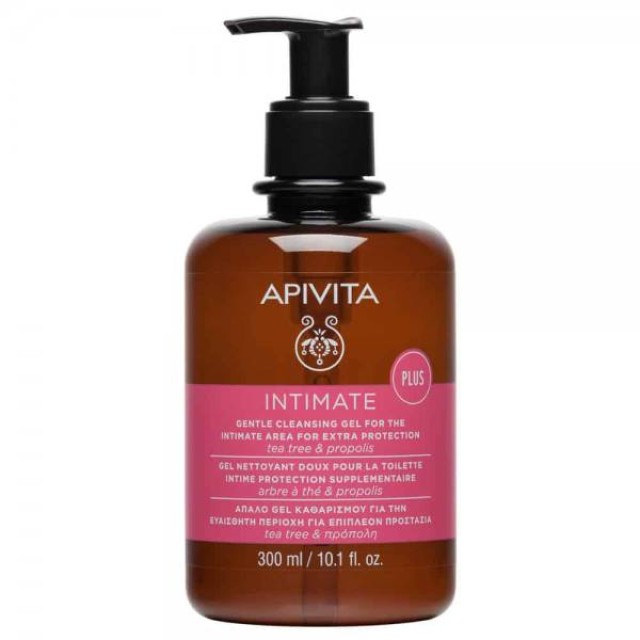 APIVITA Intimate Plus Cleansing Gel with Tea Tree & Propolis 300ml