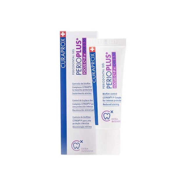 Curaprox Perio Plus Focus CHX 0.5 Οδοντική Γέλη Κατά των Φλεγμονών 10ml
