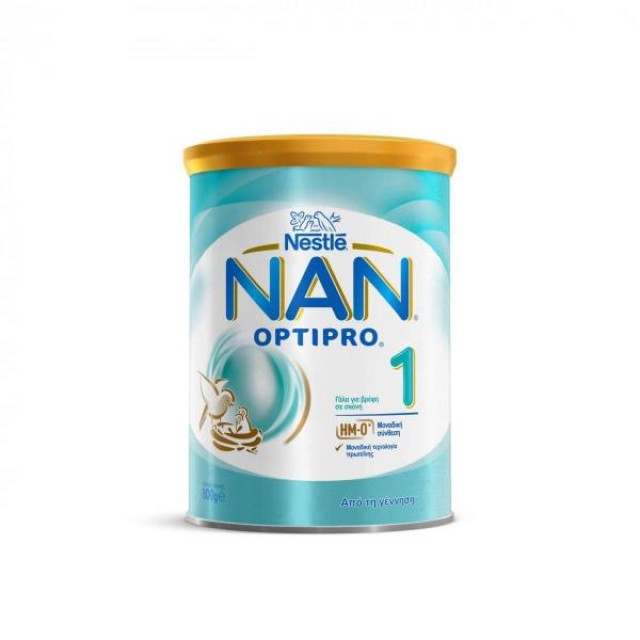 Nestle Nan 1 Optipro Γάλα 1ης Βρεφικής ηλικίας, 800 gr