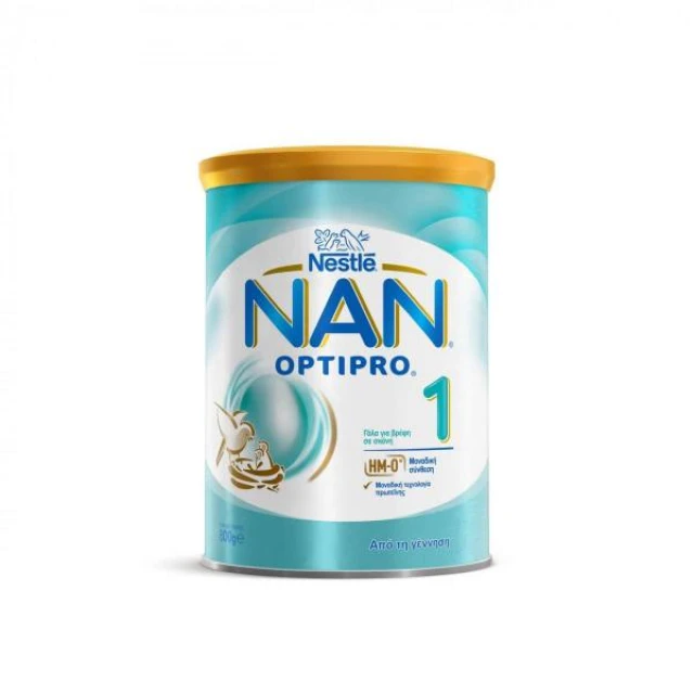 Nestle Nan 1 Optipro Γάλα 1ης Βρεφικής ηλικίας, 800 gr