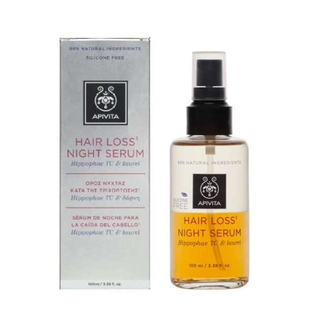 APIVITA - Hair Loss Night Serum Hippophae TC & Δάφνη | 100ml