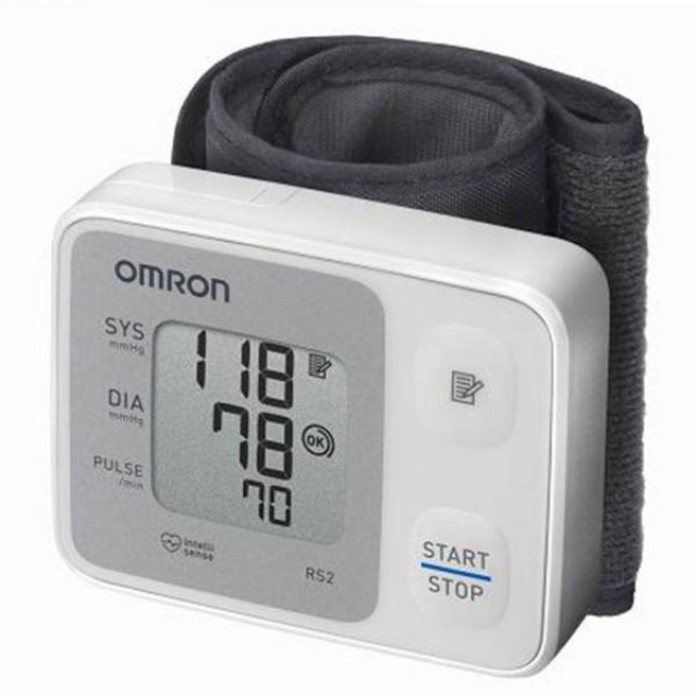 OMRON RS2 Wrist Blood Pressure