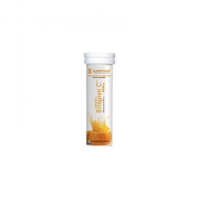 SUPERFOODS Vitamin C 500mg Effer. 20tbs