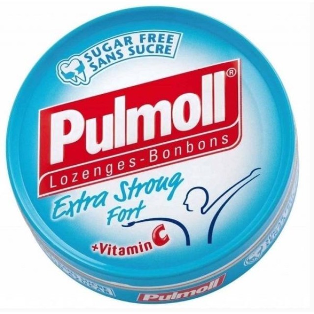 PULMOLL Καραμέλες Extra Strong & Βιταμίνη C, 45gr