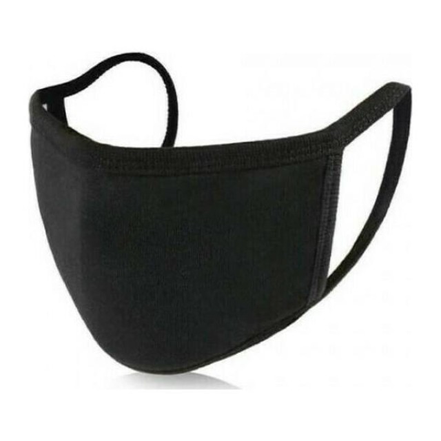 Anatomic Help Υφασμάτινη Non-woven Μάσκα με Φίλτρο Large Μαύρη 1τμχ
