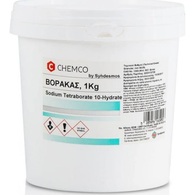 Chemco Sodium Tetraborate Decahydrate Βορακας, 1kg