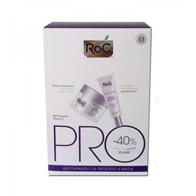 ROC Pro-Renove Κρέμα Αντιγήρανσης Πλούσιας Υφής 50ml + Pro-Sublime Κρέμα Ματιών 15ml