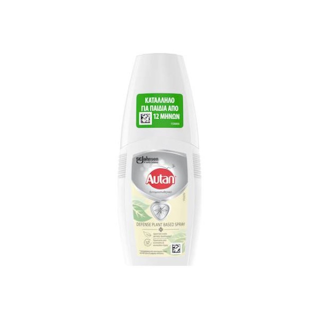 Autan Defense Plant Based Εντομοαπωθητική Λοσιόν σε Spray Κατάλληλη για Παιδιά 100ml
