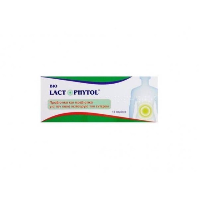 Medichrom Bio Lactophytol Προβιοτικά & Πρεβιοτικά για την καλή λειτουργία του εντέρου, 14 κάψουλες