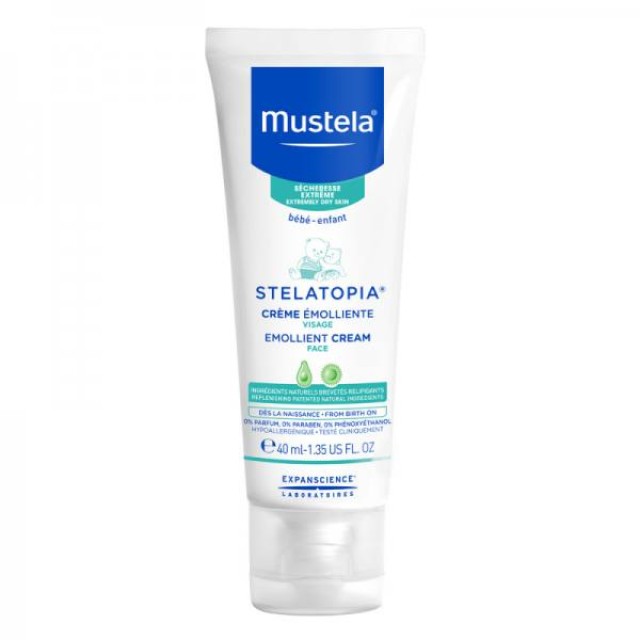 MUSTELA Stelatopia Μαλακτική Κρέμα Προσώπου 40ml