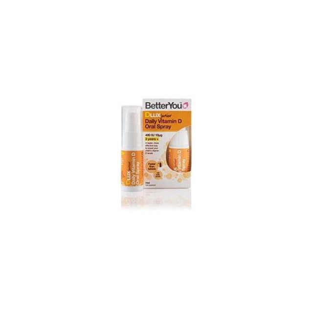 Better You Dlux Junior 3Year+ Vitamin D 400IU Oral Spray 15ml
