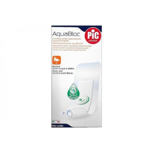 Pic Solution AquaBloc (25x10cm) Μετεγχειρητικό Τσιρότο, 1 τεμάχιο