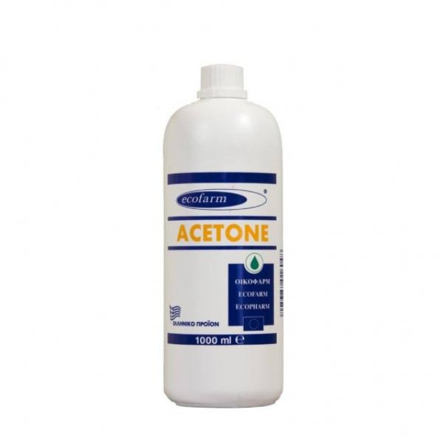 Ecofarm Acetone Για Τα Βαμμένα Νύχια , 1000ml