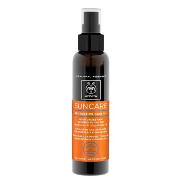 APIVITA - Suncare Protective Hair Oil Sunflower & Abyssinian Oil | 150ml