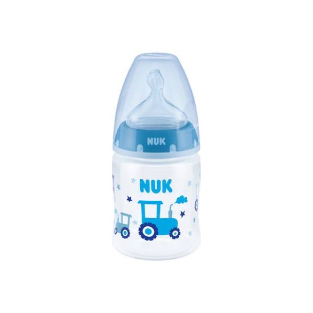 Nuk Μπιμπερό Πλαστικό First Choice Plus PP με Θηλή Latex 0-6m 150ml