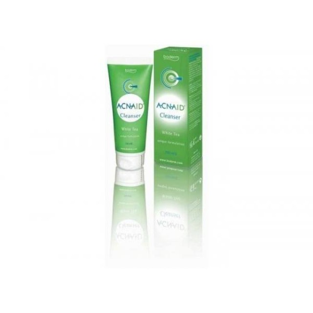 Boderm Acnaid Cleanser Καθαριστικό Γαλάκτωμα Προσώπου για την Καθημερινή Περιποίηση της Ακνεϊκής Επιδερμίδας, 200ml