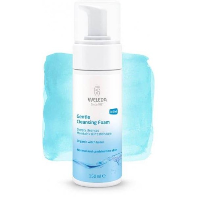 Weleda Gentle Cleansing Foam Αφρός Καθαρισμού Προσώπου, 150ml
