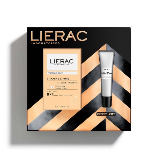 LIERAC PROMO SET VIT C(30 ml+14 φακελάκια+Δώρο 15 ml)