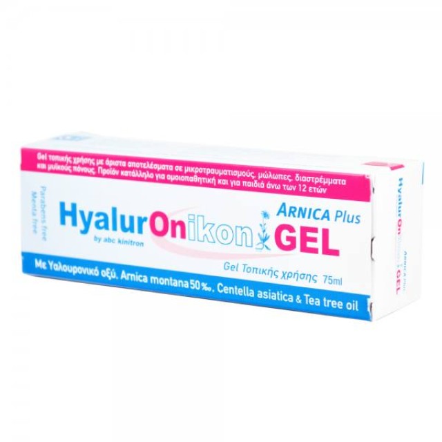 AbcKinitron Hyaluronikon Gel Arnica Plus & Tea Tree Oil 75ml