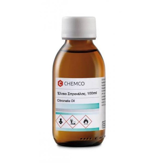 Chemco Citronella Oil Έλαιο Σιτρονέλας, 100ml