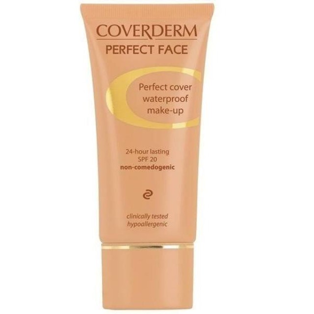 Coverderm Perfect Face Spf 20 - No.3 - Αδιάβροχο Make-up 30ml