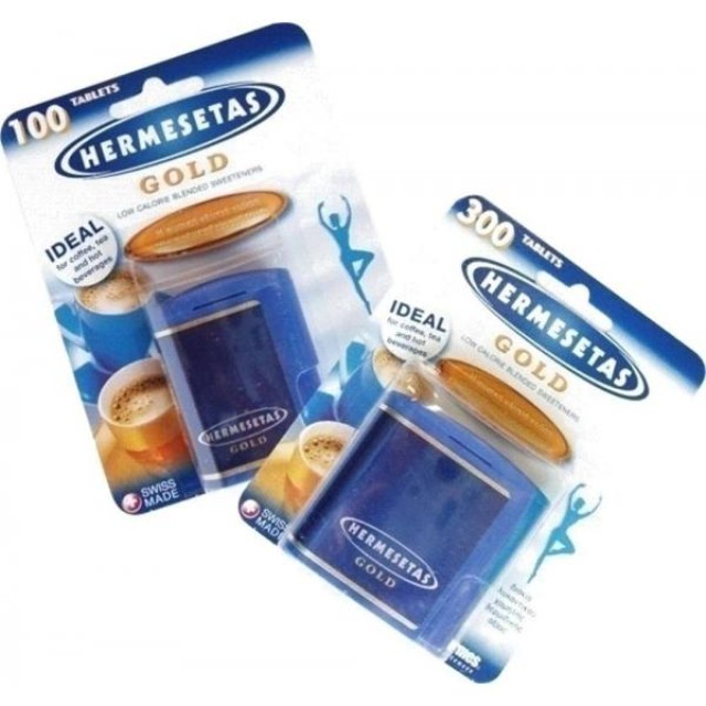 Pharmaq ?Hermesetas Gold Υποκατάστατο Ζάχαρης, 100 tabs